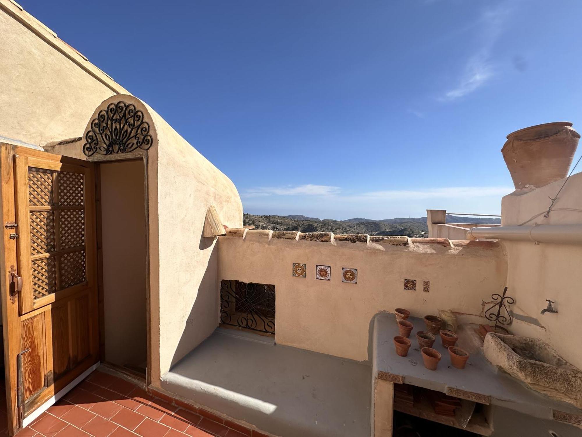 Casa Con Vistas Al Mar Y Patio De Buganvillas Aigues Zewnętrze zdjęcie