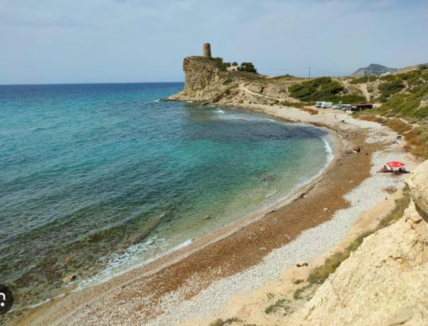 Casa Con Vistas Al Mar Y Patio De Buganvillas Aigues Zewnętrze zdjęcie